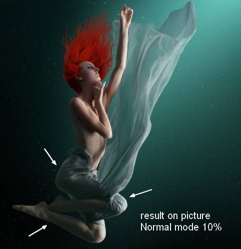 underwater25b - Фантазия подводной сцены в Photoshop