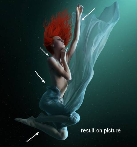 underwater26b - Фантазия подводной сцены в Photoshop