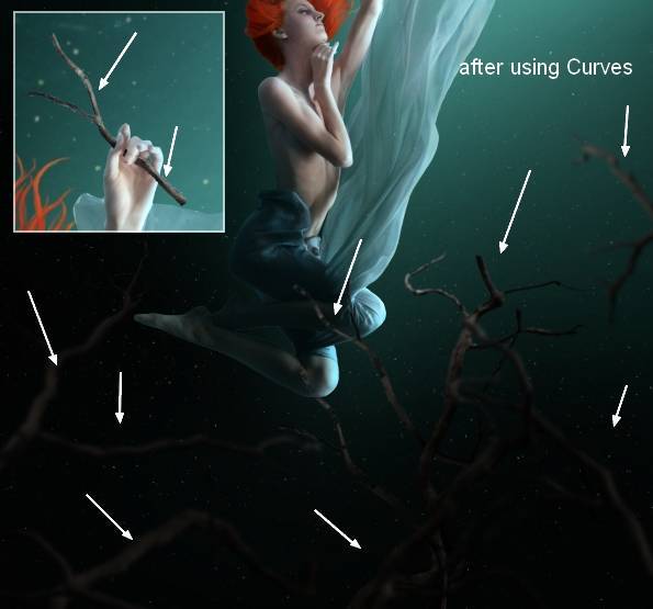 underwater38b - Фантазия подводной сцены в Photoshop