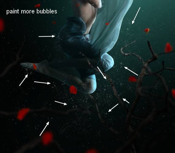 underwater50 - Фантазия подводной сцены в Photoshop