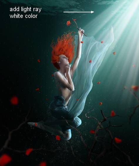 underwater51 - Фантазия подводной сцены в Photoshop